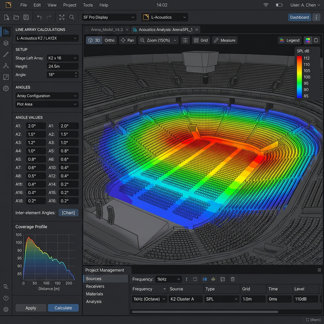 Acoustic Mapping Heatmap